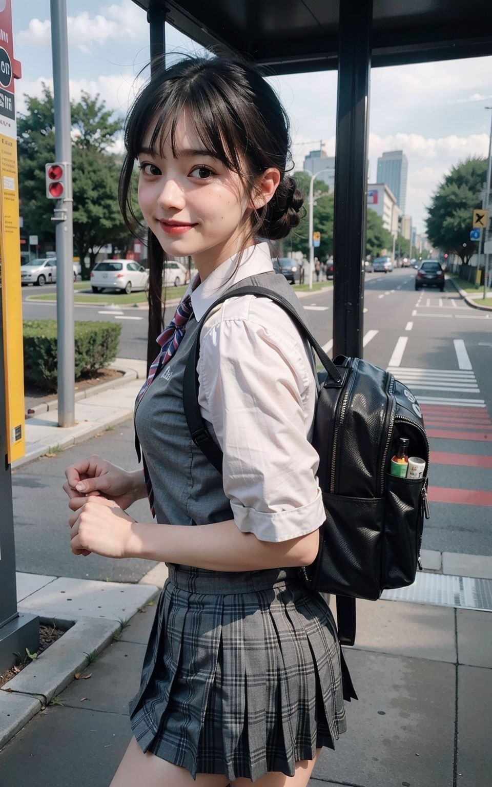 サンプル画像2:女子校生制服図録 【通学編】(FAI文庫) [d_290198]