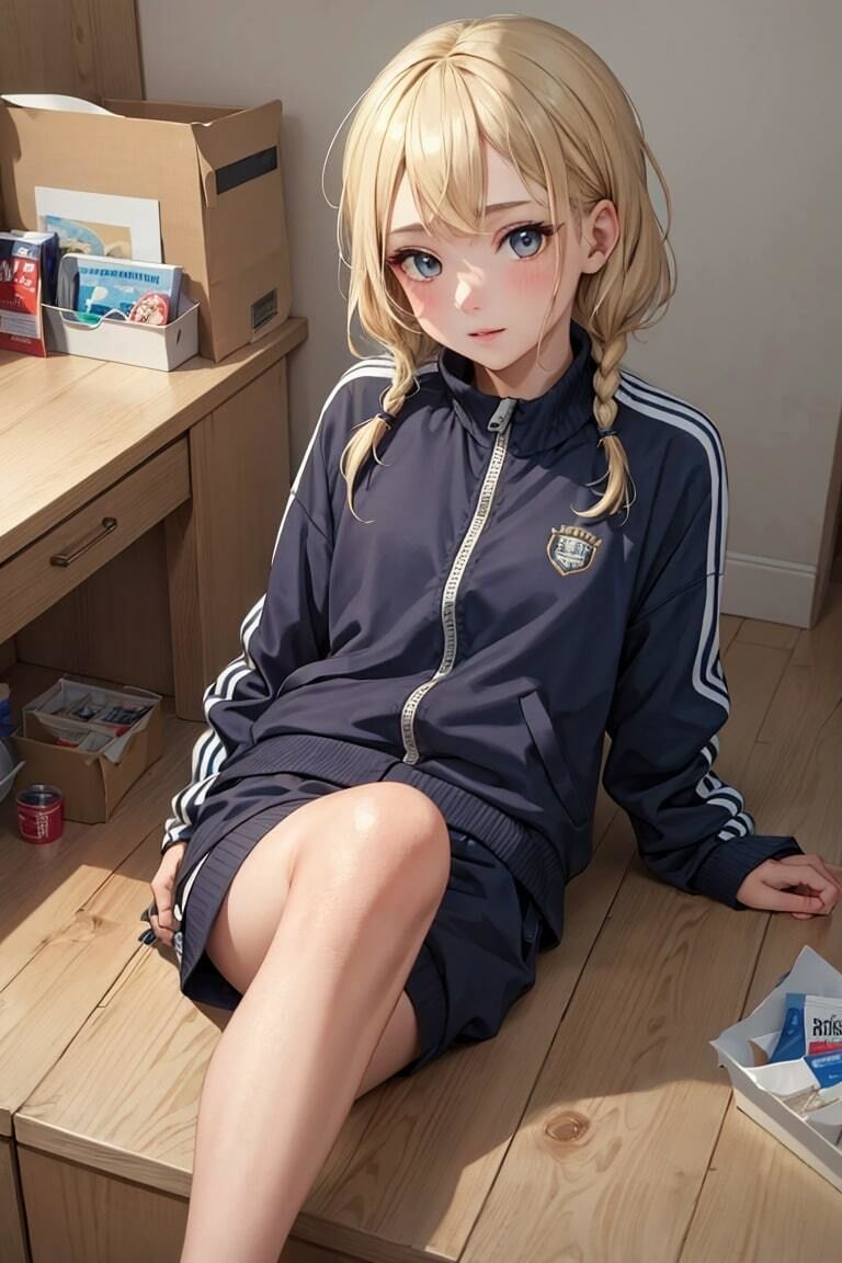 サンプル画像2:ジャージ少女ノスタルジア(ミリ子) [d_290247]