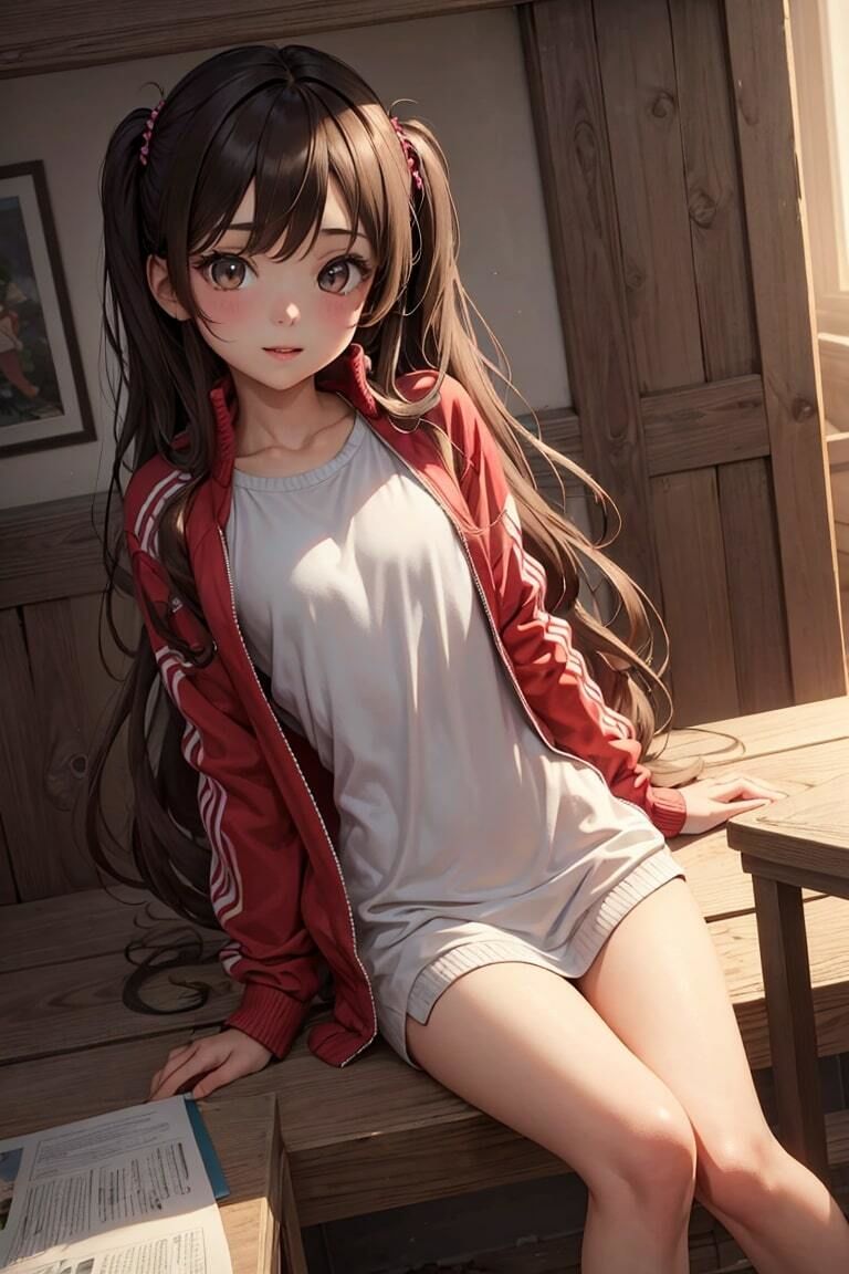 サンプル画像3:ジャージ少女ノスタルジア(ミリ子) [d_290247]