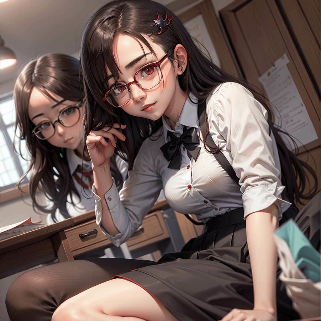 サンプル画像5:吸血鬼美女の日常(チームズ) [d_290262]