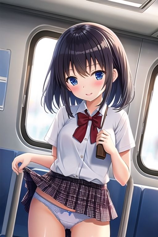 サンプル画像2:JKのパンチラ(虹の画廊) [d_290346]