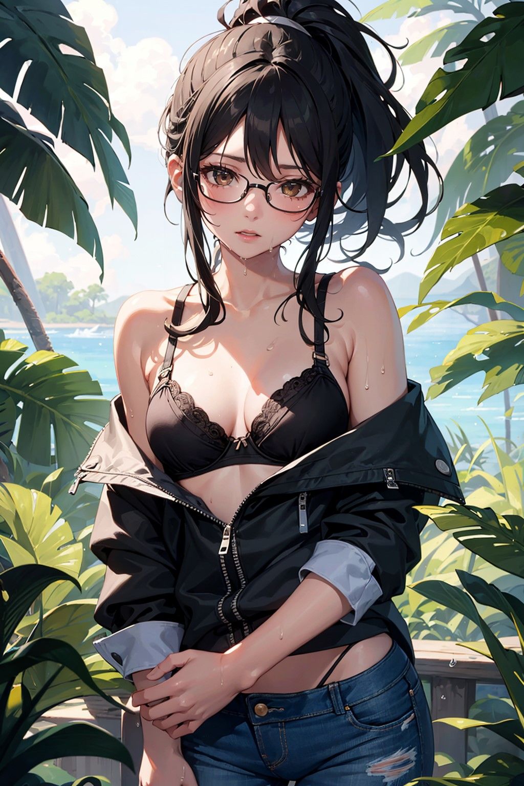 サンプル画像4:無人島漂流記(シュガーハート) [d_290398]