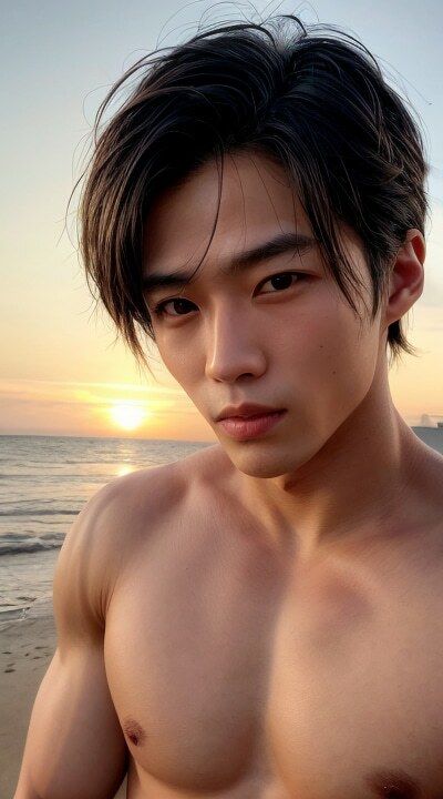 細マッチョ 海へ行くの画像3