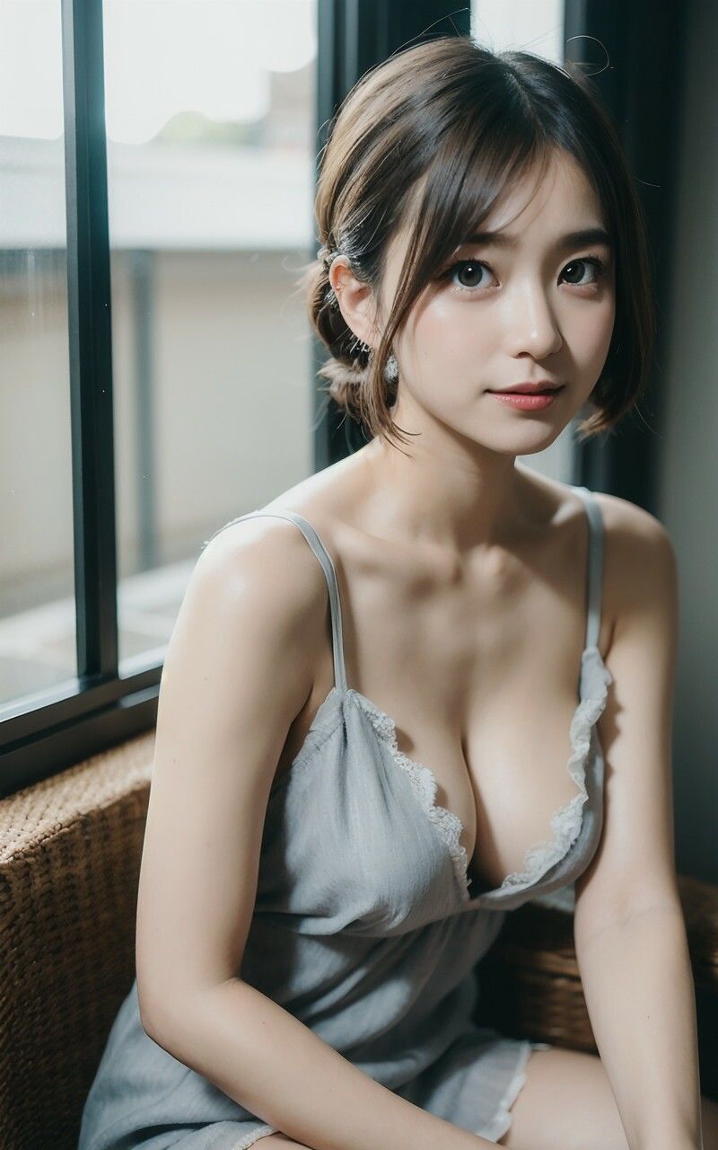 サンプル画像2:ネグリジェ姿の見知らぬ女性(underground_idolzz) [d_290413]