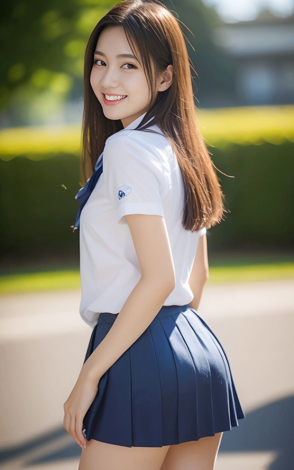 サンプル画像1:JKのお尻(妄想スタジオ) [d_290426]