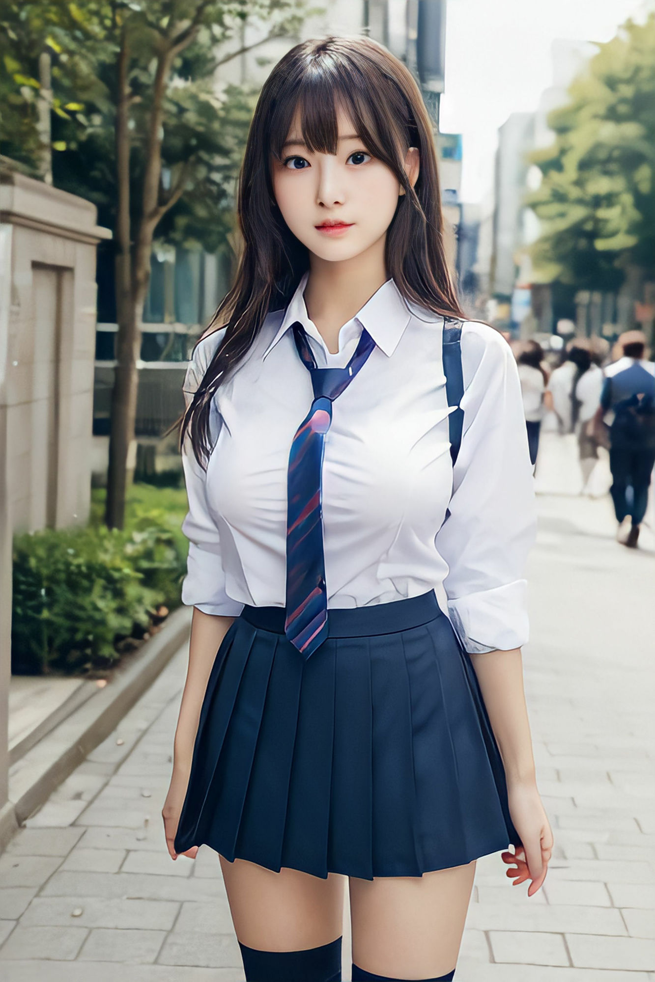 サンプル画像3:女子校生の初援交 巨乳美少女に生中出し＆ぶっかけ(制服レジスタンス) [d_290434]