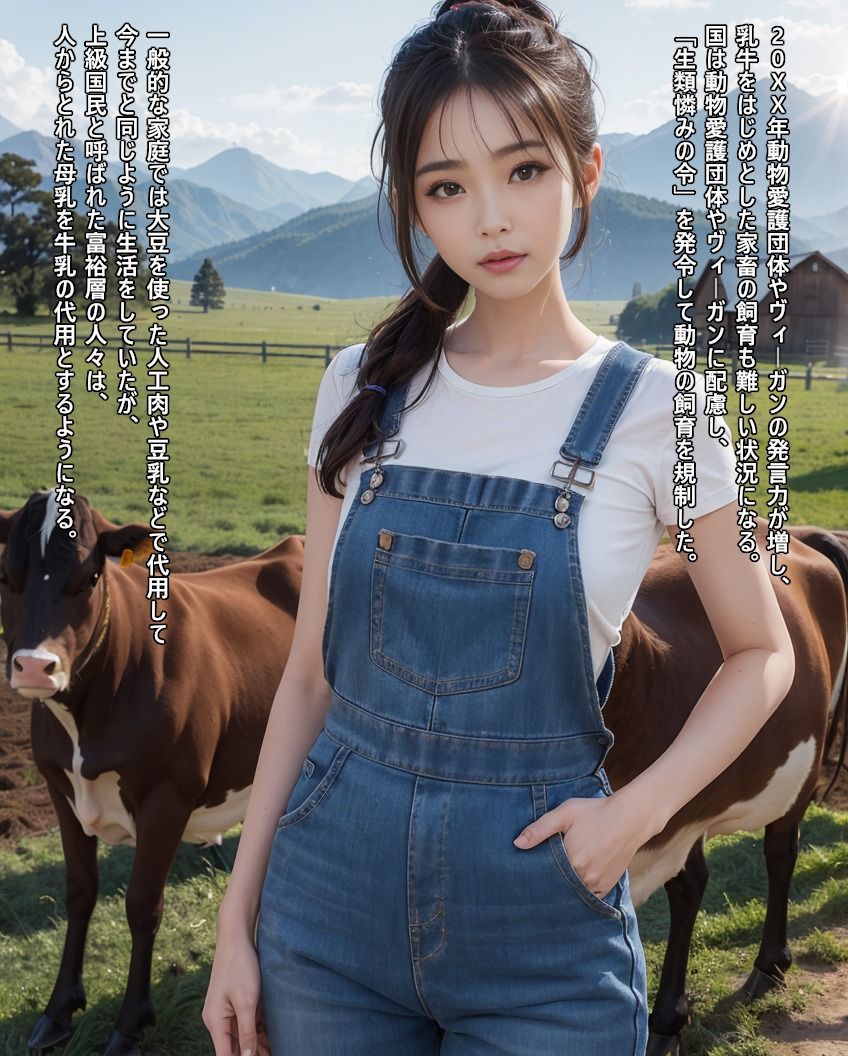サンプル画像1:牛女というお仕事(タマカワセイキ) [d_290504]
