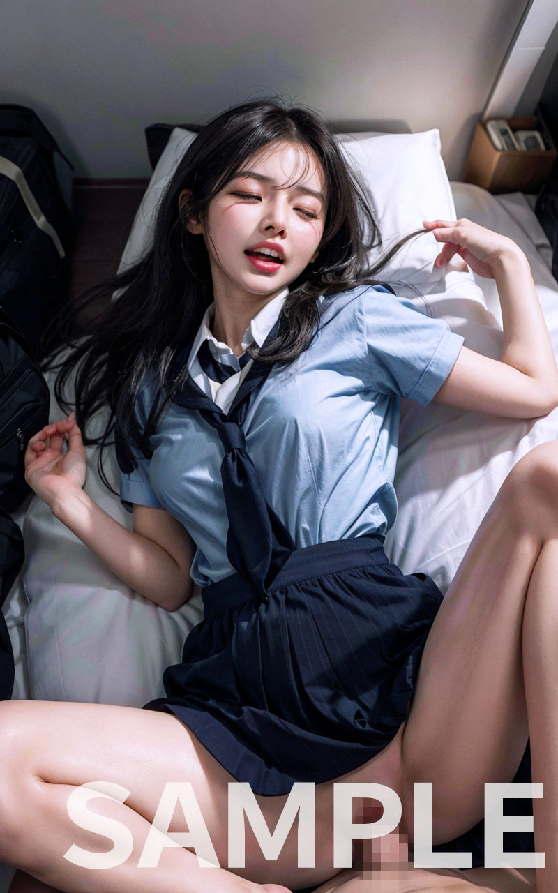 サンプル画像1:もしも街中でエッチな制服美少女に出会ったら(美女スタジオ) [d_290556]