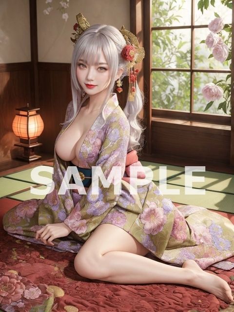 花魁と遊女〜プラチナヘアーの美女〜 (d_290583) - d_290583jp-007