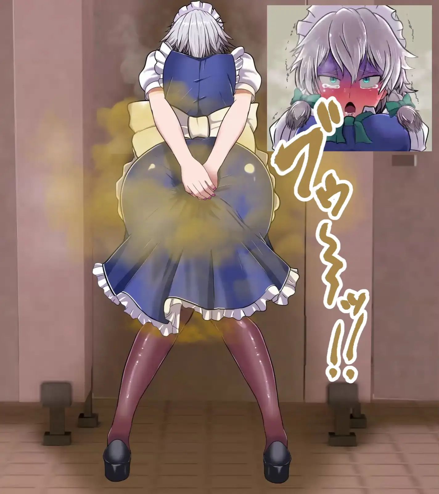 サンプル画像1:便意我慢＆着衣脱糞アニメーション（5） 十六●咲夜(便意我慢研究会) [d_290695]