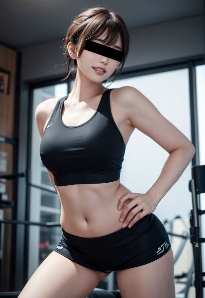 サンプル画像3:美女図鑑 -フィットネス ヨガ 1-(あおギャラリー) [d_290726]