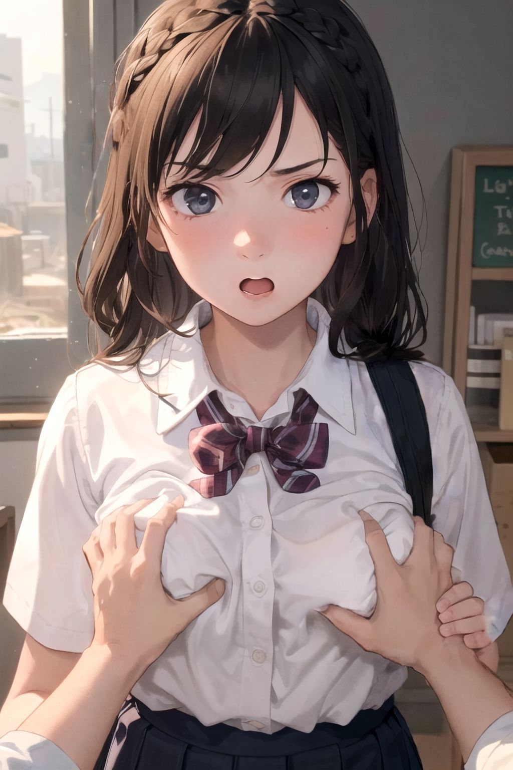 サンプル画像1:セクハラ学園にようこそ！！(ジャングルジム) [d_290734]