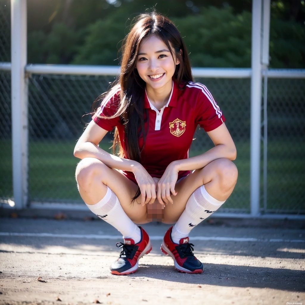 サンプル画像4:女子サッカー選手が初ヌードを披露(えぬすたでぃお) [d_290749]