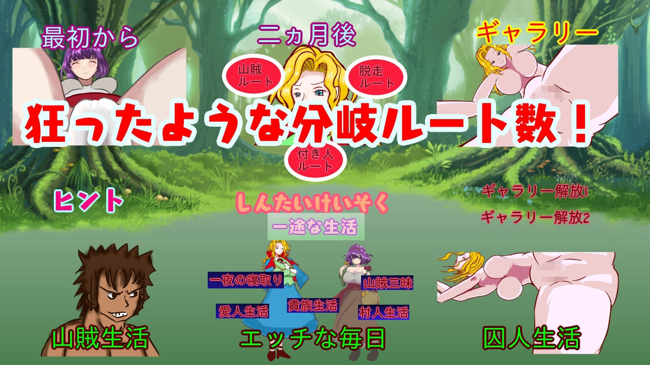 サンプル画像1:寝取られ村人の寝取り返し［動画版］(やまもも) [d_290842]