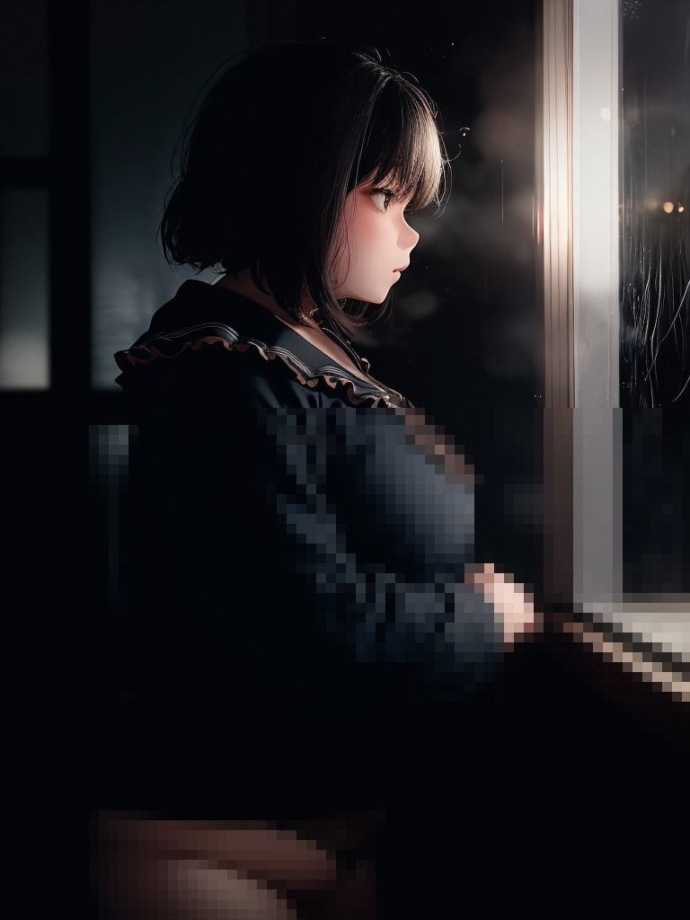 サンプル画像3:【AI生成】魅惑のボテ腹むすめ vol.3(虹夢) [d_290844]