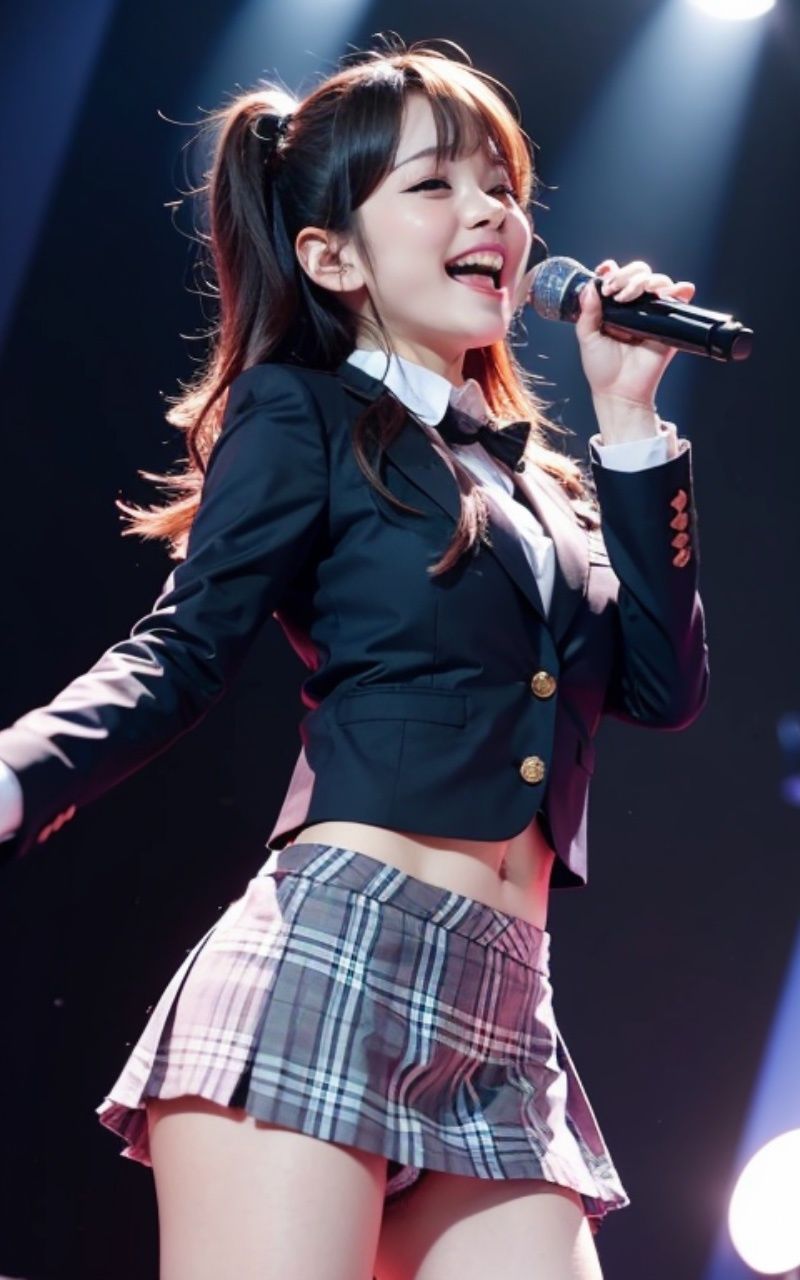 サンプル画像1:今日のパンツ見せてください。アイドル編(ガールB) [d_290866]