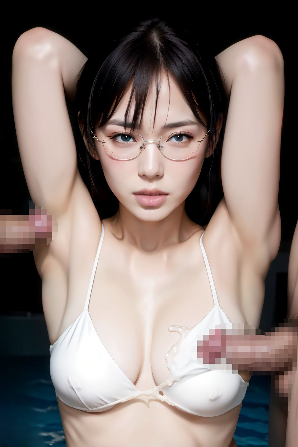 サンプル画像4:地味カワ委員長との中出し日誌(エロAIいらすとや) [d_290932]