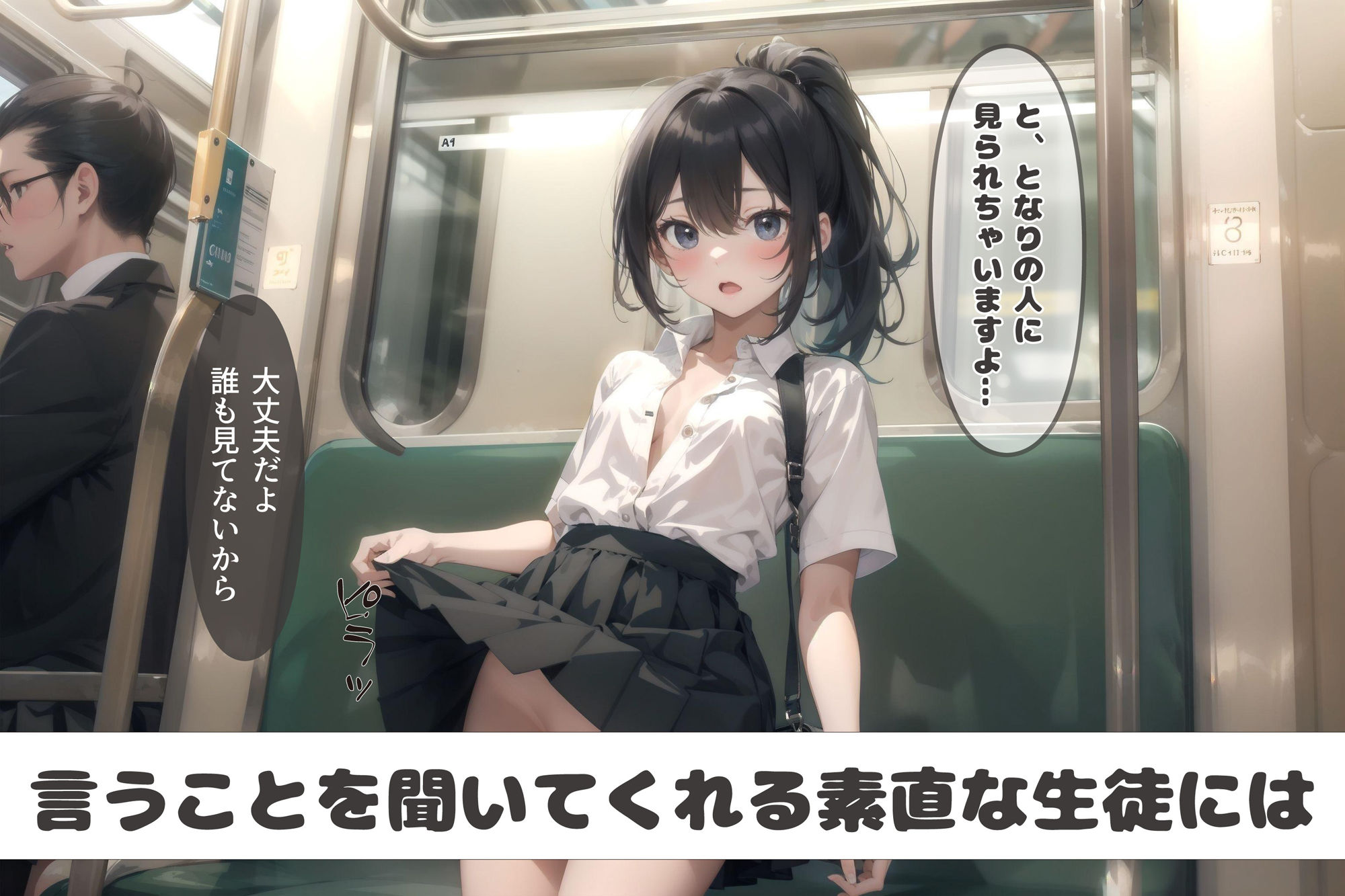 サンプル画像4:ヤ〇チン先生の一日 少女食べ放題の学校「性」活(Nick) [d_290984]