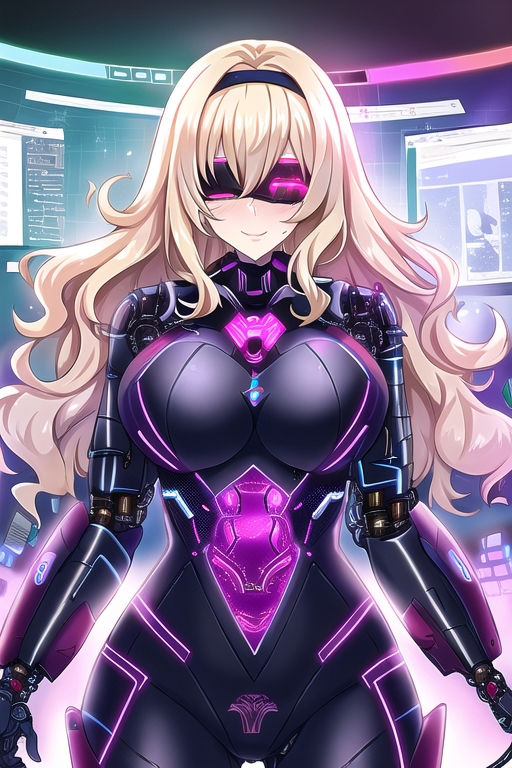 サンプル画像4:ロボに作られたセクサロイドのいる未来で(催●スマホの淫魔) [d_291052]