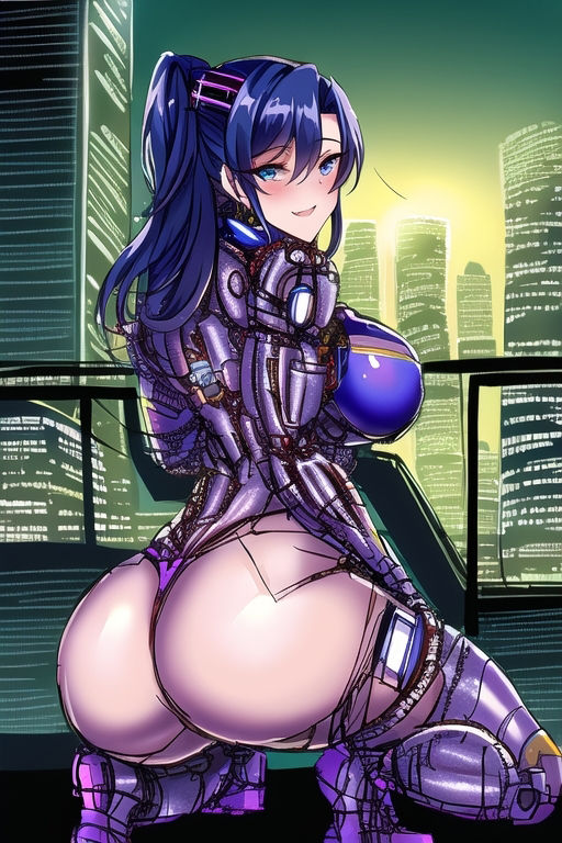 ロボに作られたセクサロイドのいる未来でのサンプル画像 6