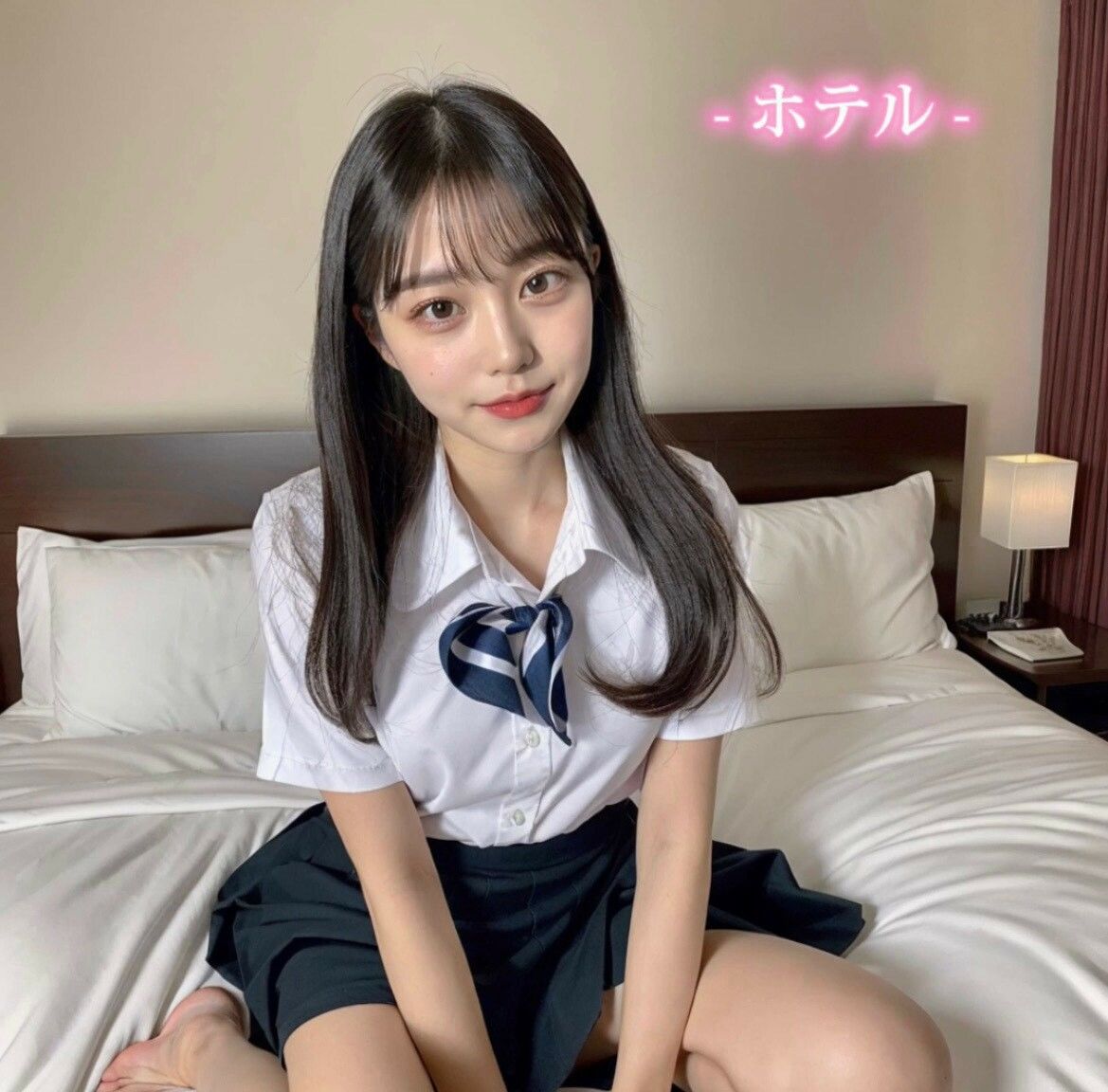 サンプル画像4:女子校生と秘密のデート(AiLove) [d_291099]