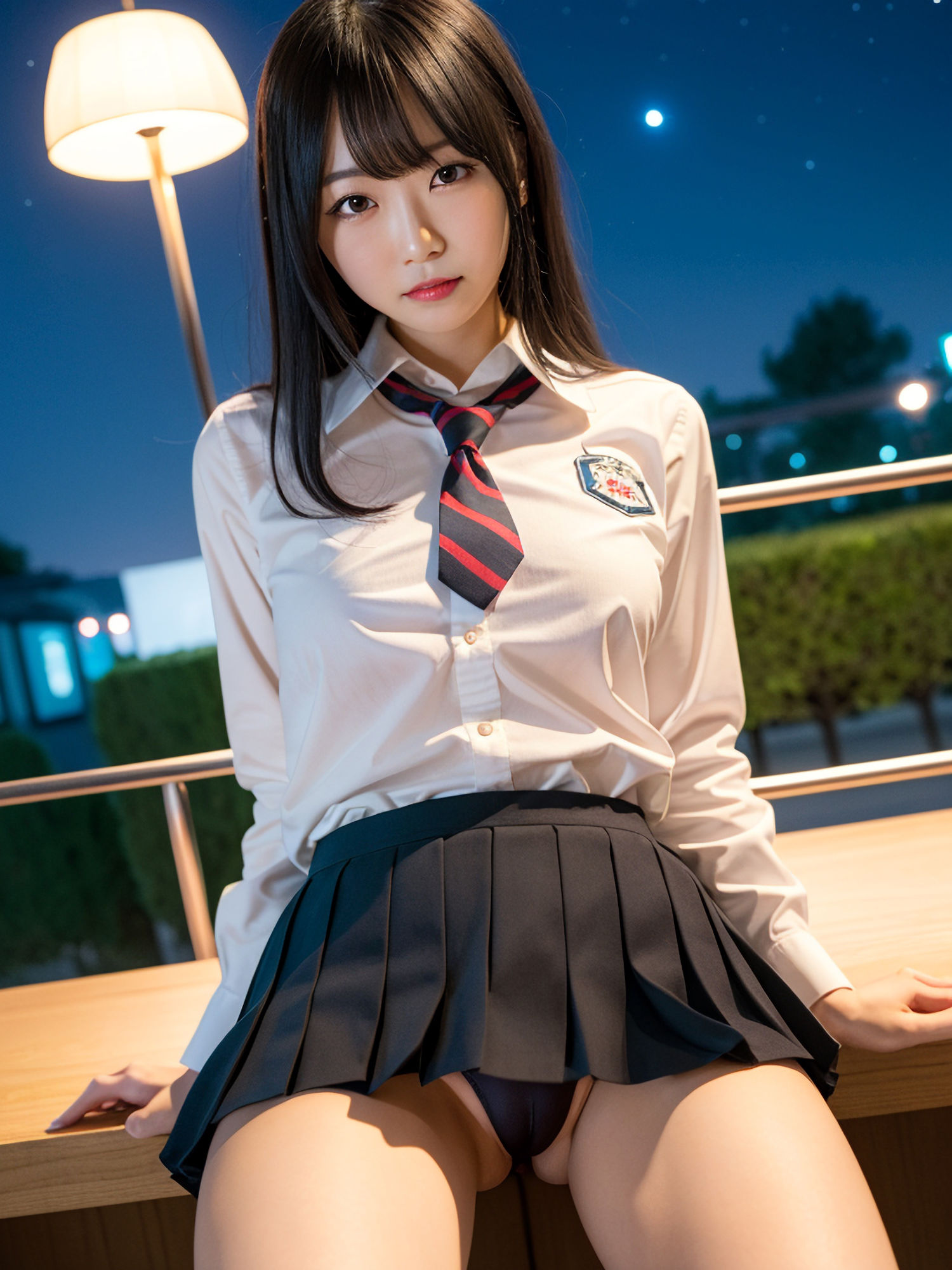 サンプル画像2:えーあいJKトー横キッズと遊んでみた(AIフォト芸能事務所) [d_291170]