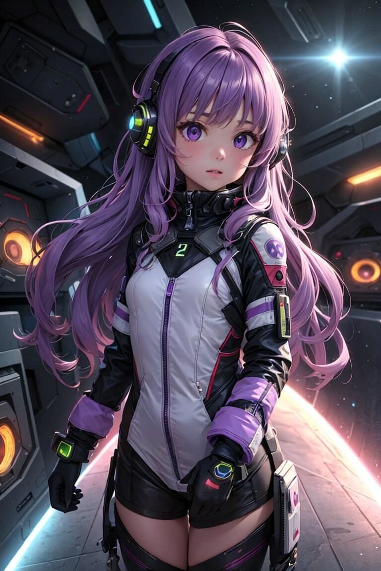 サンプル画像3:SF少女ギャラクシアン(ミリ子) [d_291211]