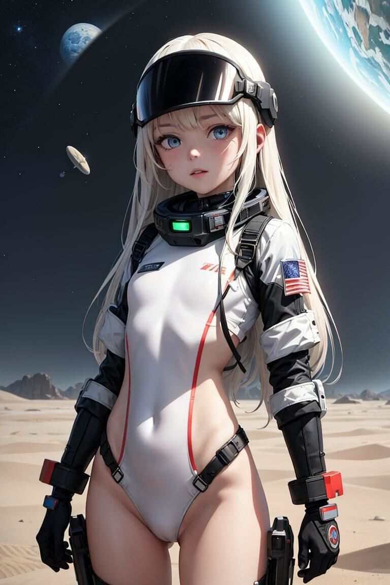 サンプル画像5:SF少女ギャラクシアン(ミリ子) [d_291211]