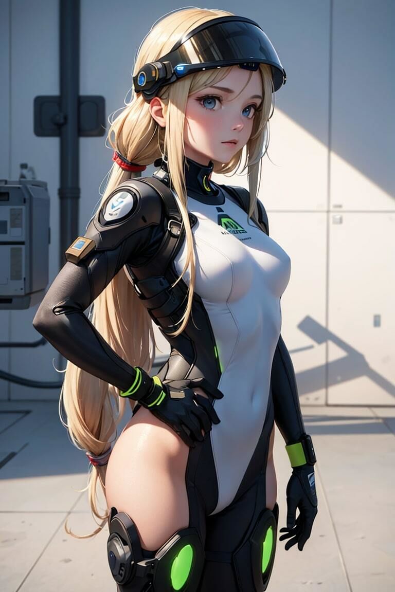 サンプル画像6:SF少女ギャラクシアン(ミリ子) [d_291211]