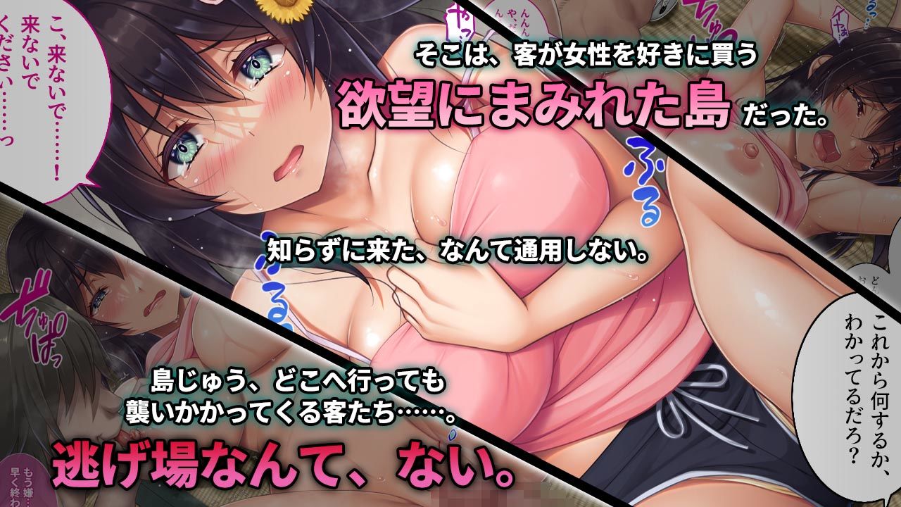 サンプル画像2:彼女とチャラ男と真夏のアルバイト(エアリーソックス・艶) [d_291215]