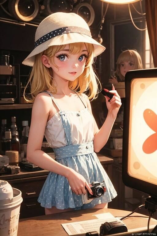 サンプル画像3:レトロ少女ノスタルジア(ミリ子) [d_291241]