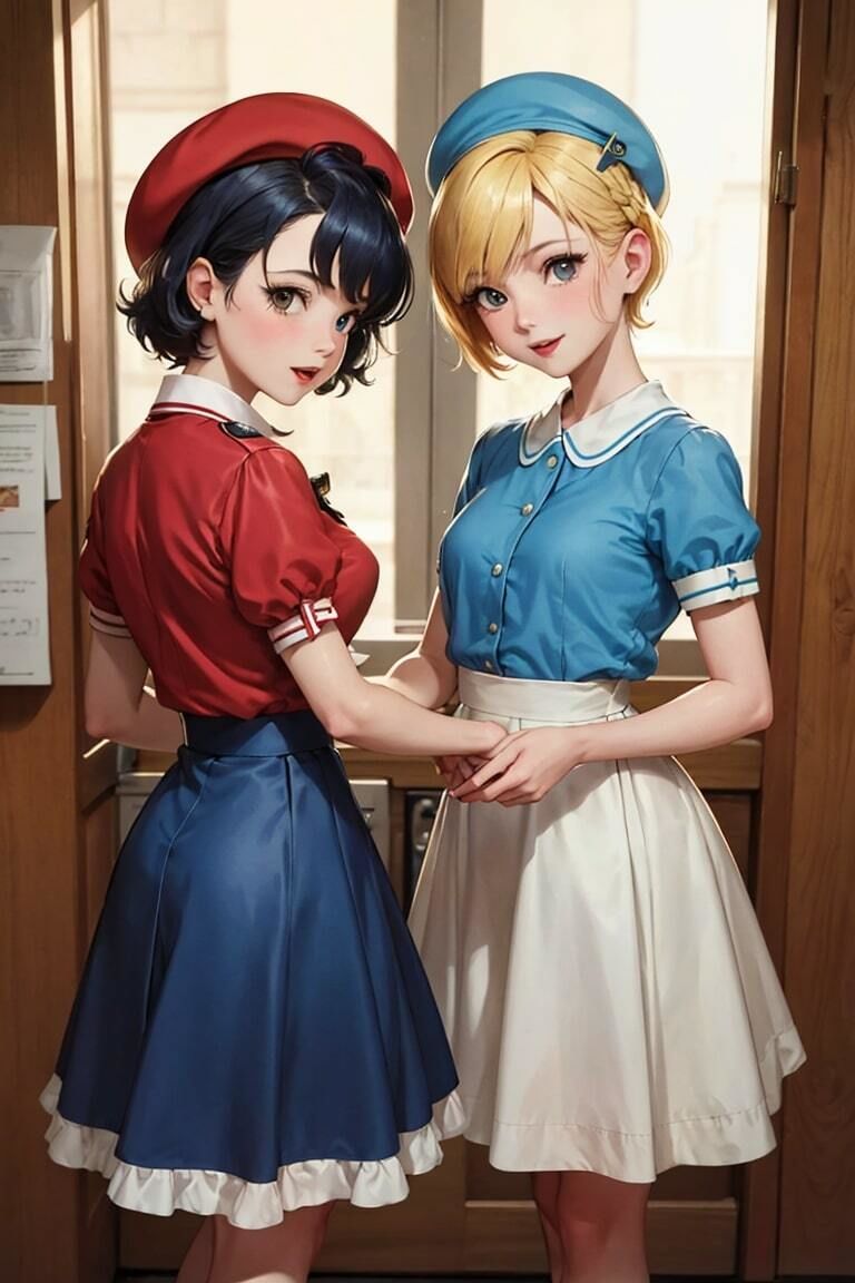 サンプル画像4:レトロ少女ノスタルジア(ミリ子) [d_291241]