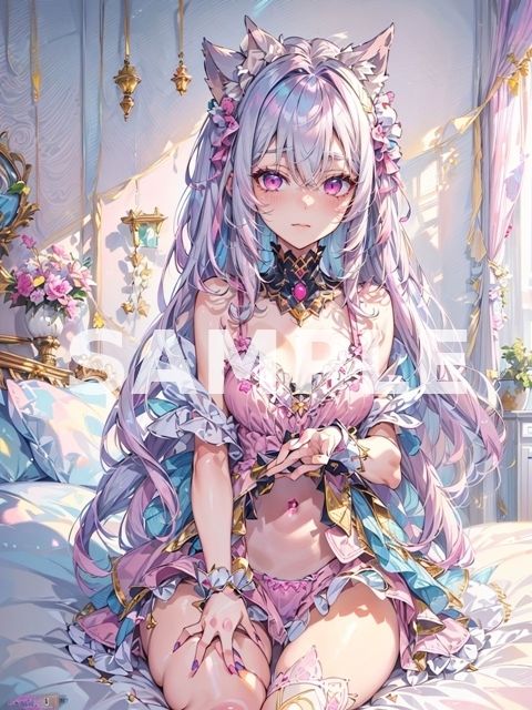 サンプル画像2:女体化した愛猫リリアと中出しえっち（2D版）(ボクの可愛いAIちゃん) [d_291388]