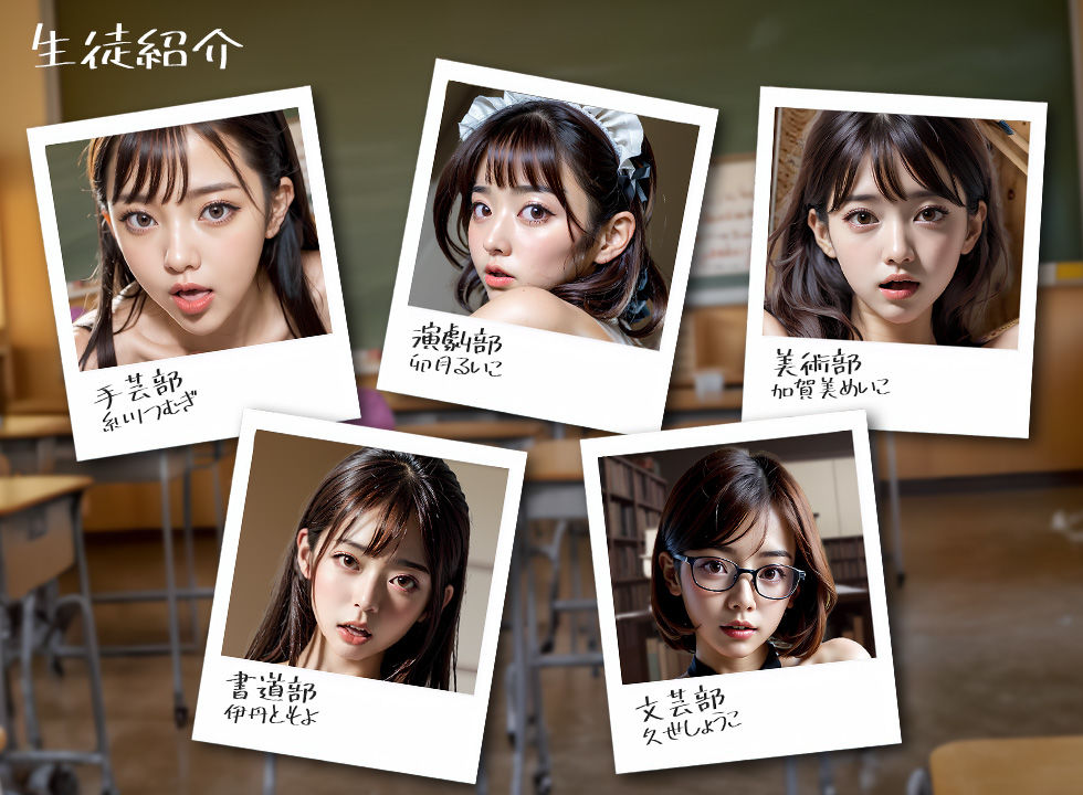 サンプル画像6:【4K超画質アニメ】部活JK20人 放課後ヒミツの中出しセックス(ぬるぬるアニメ) [d_291459]