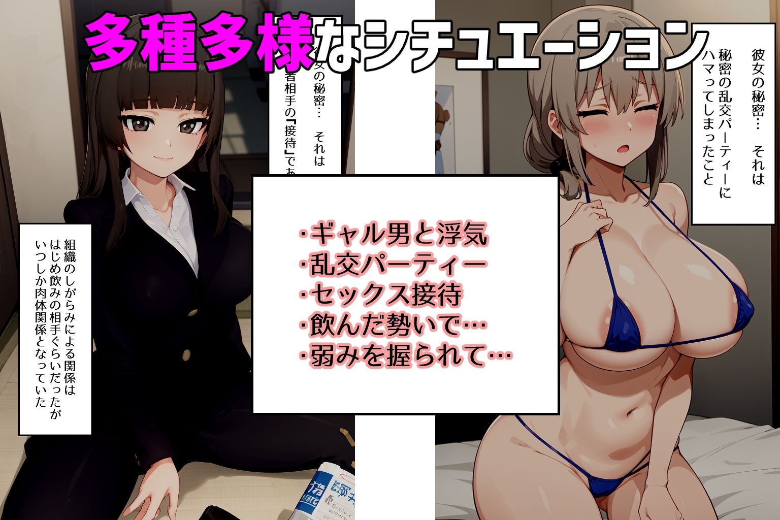 サンプル画像4:人妻・浮気・妊娠(ゆっちAIA) [d_291555]