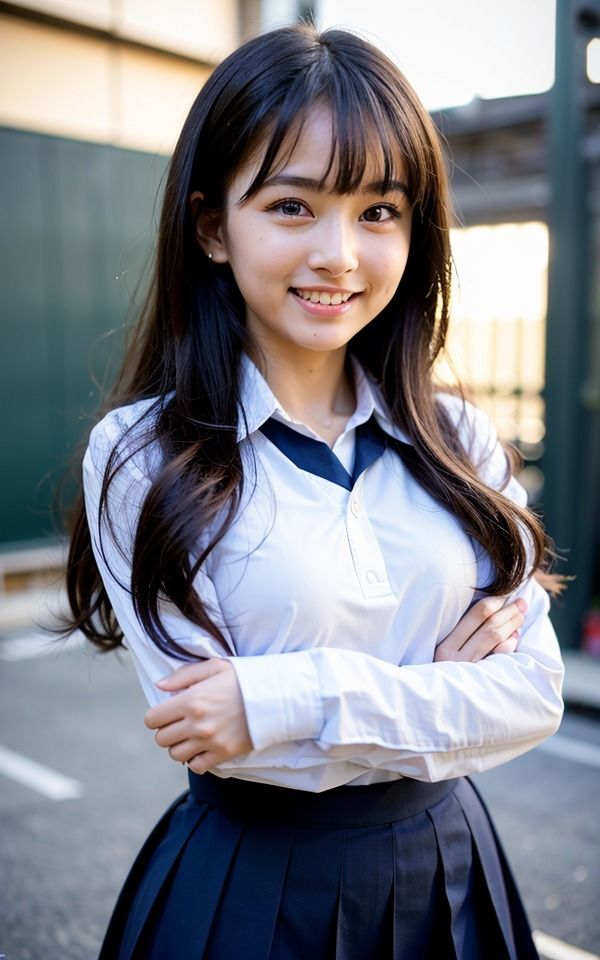 サンプル画像3:美少女の制服巨乳！どのおっぱいが好き？〜放課後にS級完璧ボディが現る〜 ［297枚］(性欲モンスター企画) [d_291559]