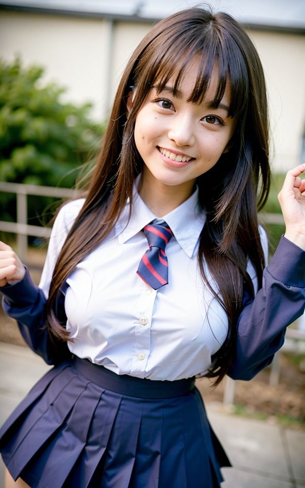 サンプル画像4:美少女の制服巨乳！どのおっぱいが好き？〜放課後にS級完璧ボディが現る〜 ［297枚］(性欲モンスター企画) [d_291559]