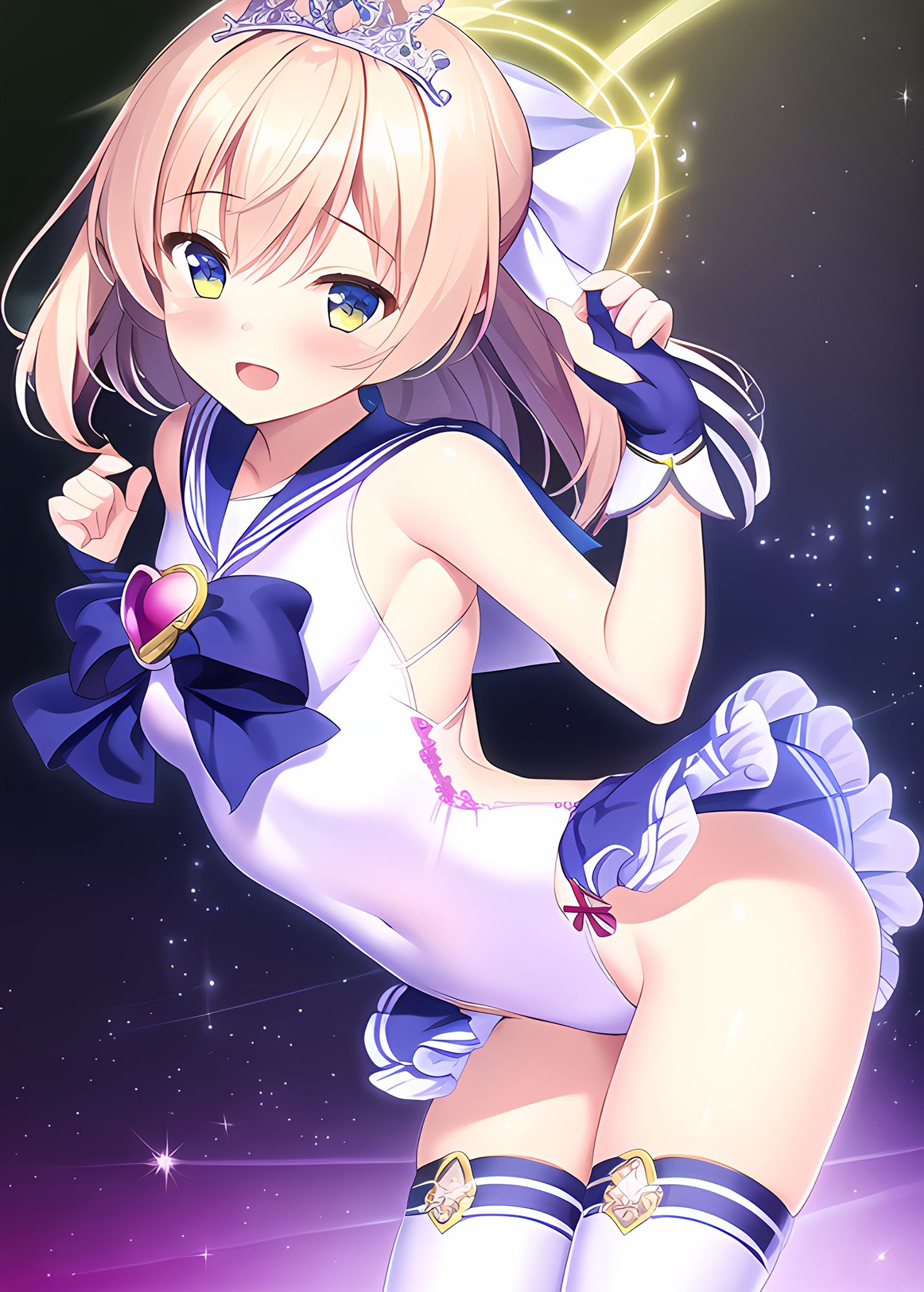 サンプル画像2:変身ヒロインの立ちバック(KODAWARI) [d_291583]