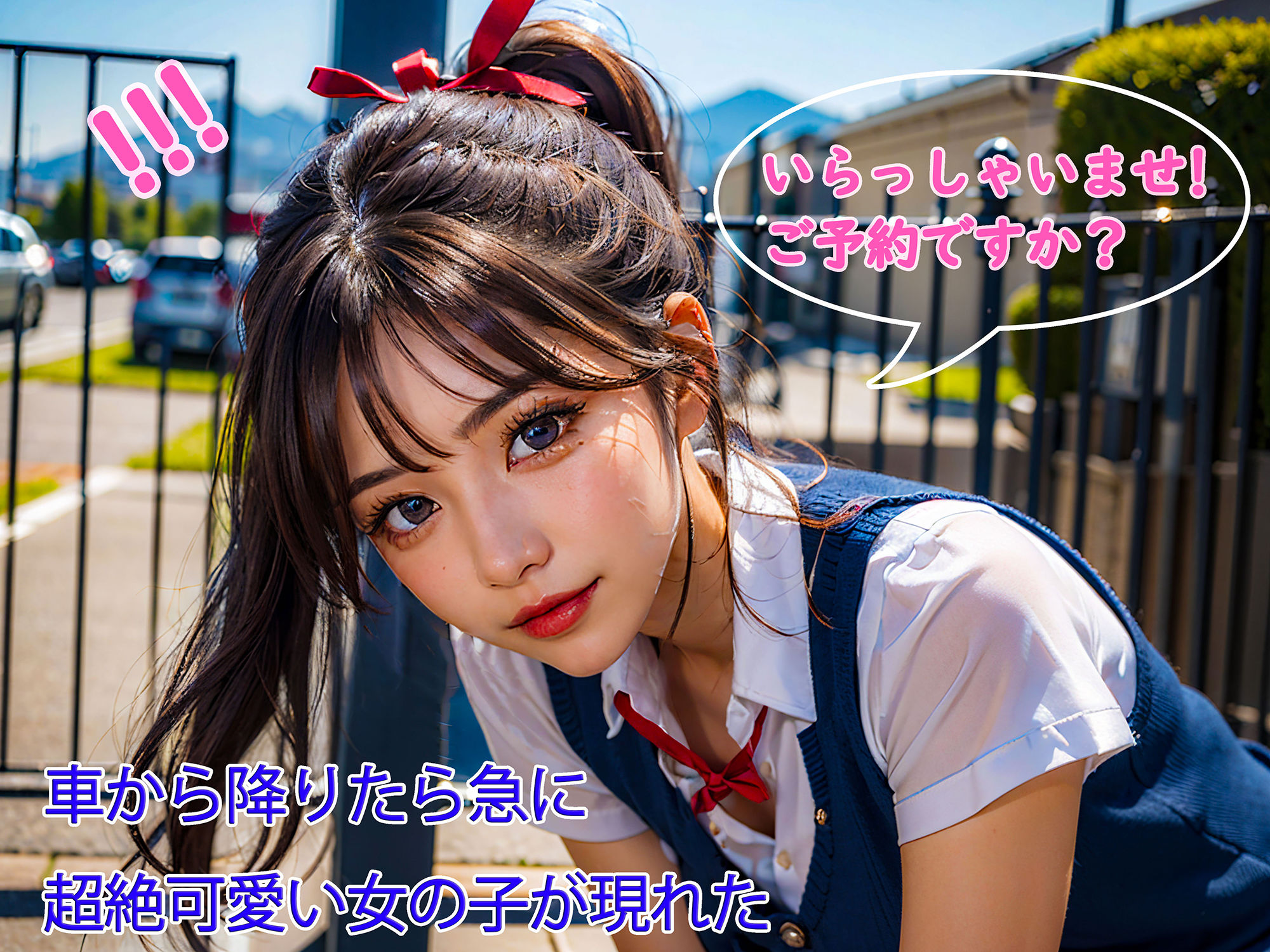 サンプル画像1:JKあいな18のご奉仕(urokia) [d_291585]