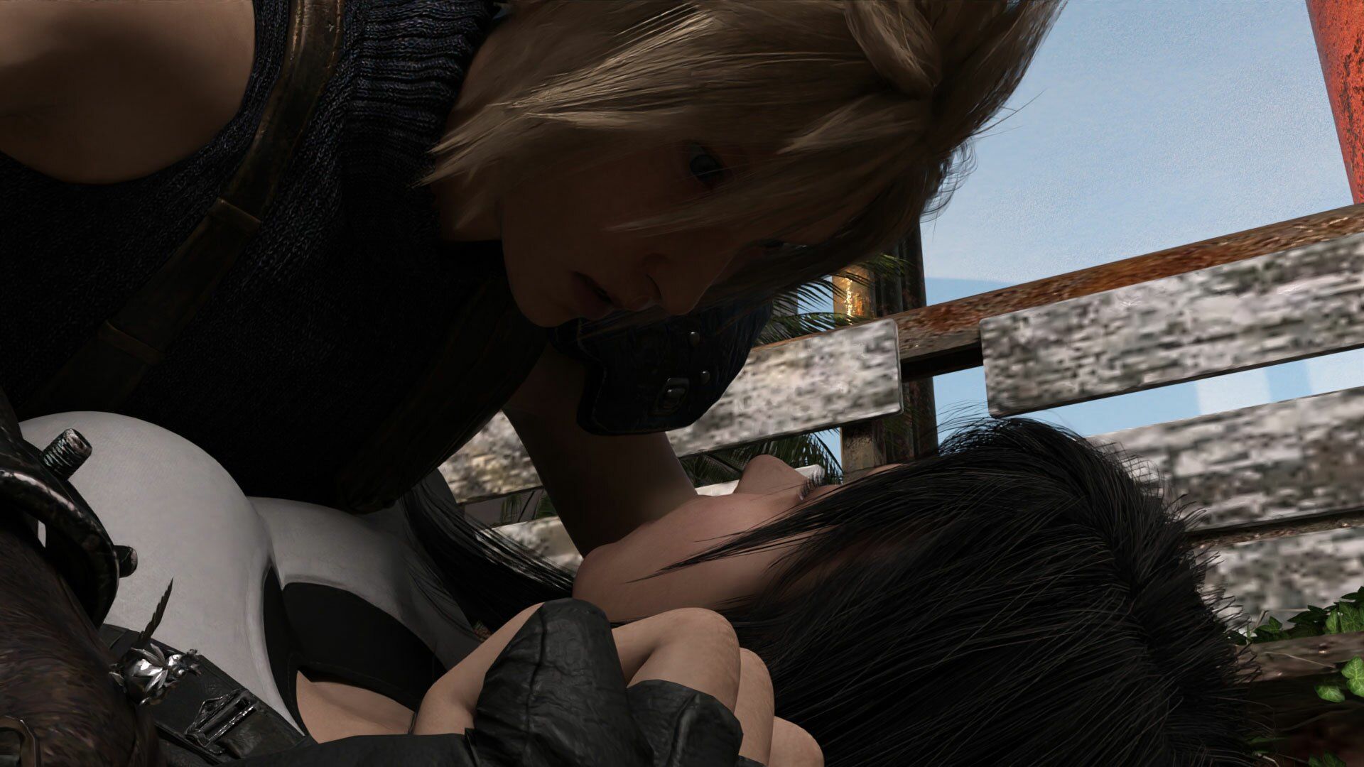 サンプル画像4:どこかで見たようなRPGの格闘女性コスプレ正常位SEX(Ozone_Layer) [d_291630]