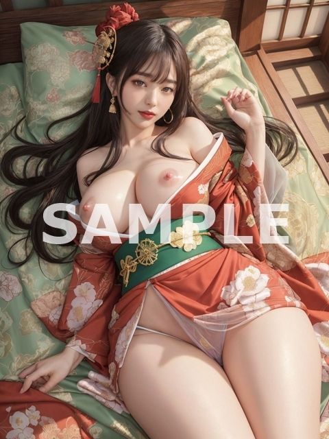 サンプル画像3:花魁と遊女〜巨乳は好きですか？〜(RAN) [d_291880]