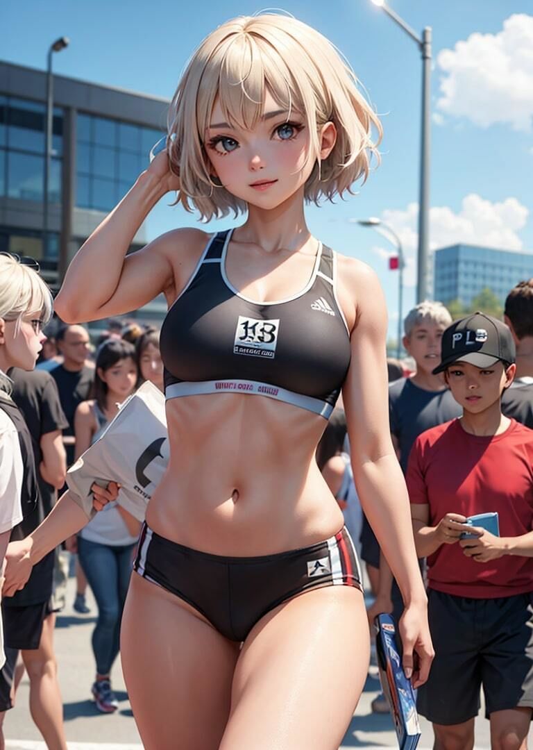 サンプル画像2:陸上少女サンシャイン(ミリ子) [d_292025]