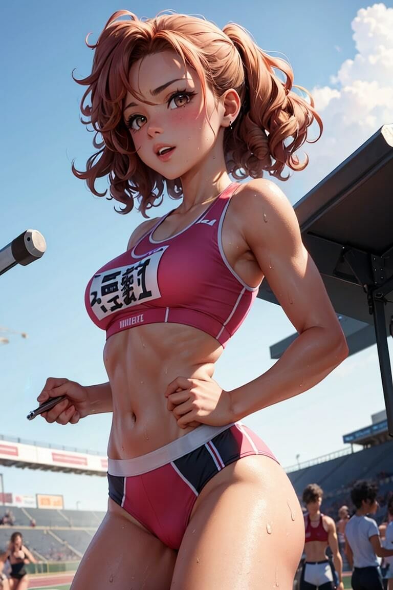 サンプル画像4:陸上少女サンシャイン(ミリ子) [d_292025]