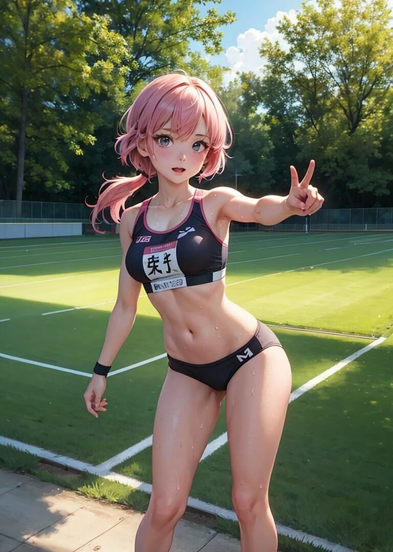 サンプル画像5:陸上少女サンシャイン(ミリ子) [d_292025]