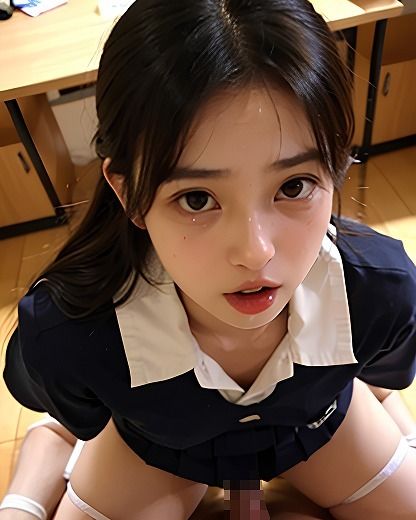 サンプル画像1:制服女子の痴態vol3(AIbijyo) [d_292033]