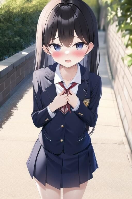 サンプル画像3:多種多様な貧乳JKが露出にハマっておっぱいを出してしまう集(変態ベイビー) [d_292037]