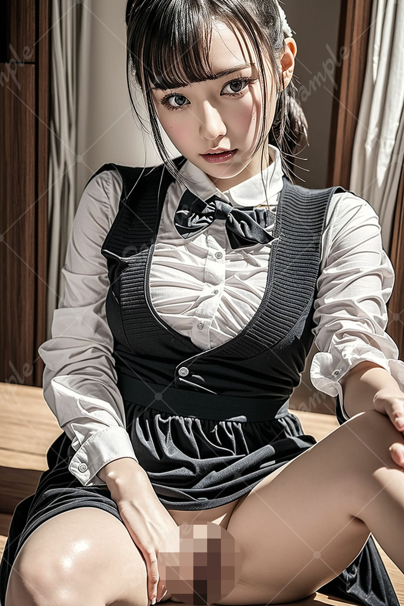 サンプル画像3:メイド図鑑(AI堕ちランド) [d_292043]