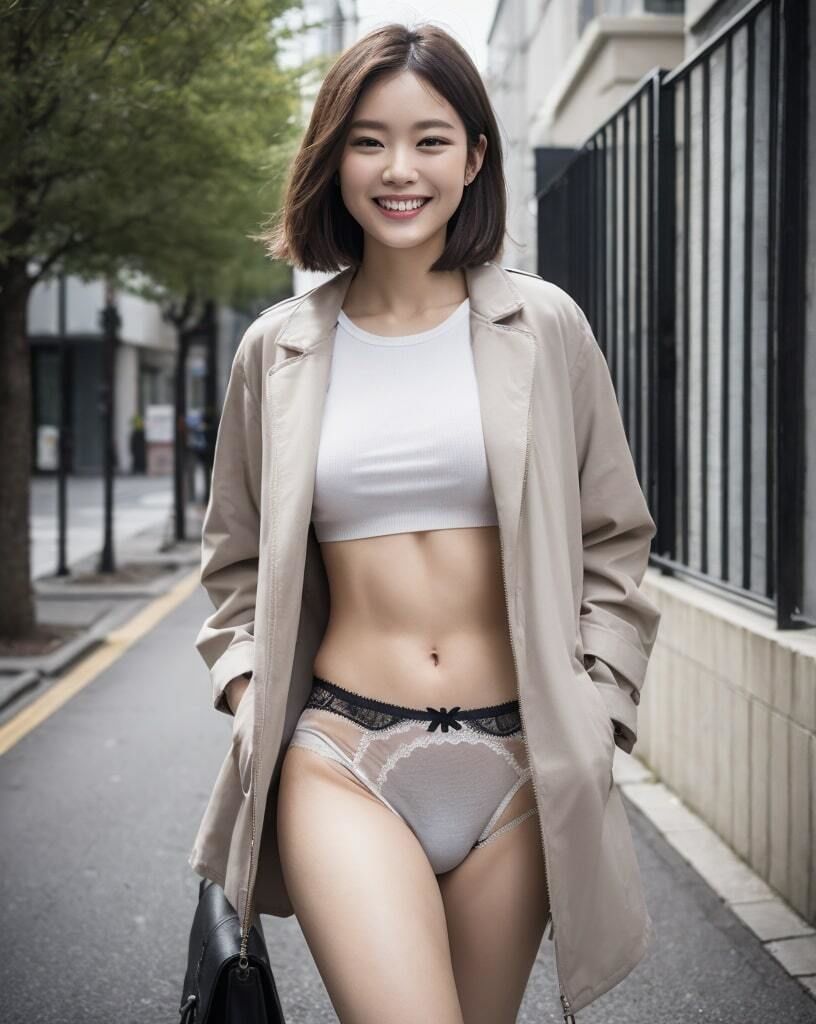 サンプル画像4:ウォーキング・ビューティ:都会の街中パンティ美女【108枚】(美女写真集) [d_292108]