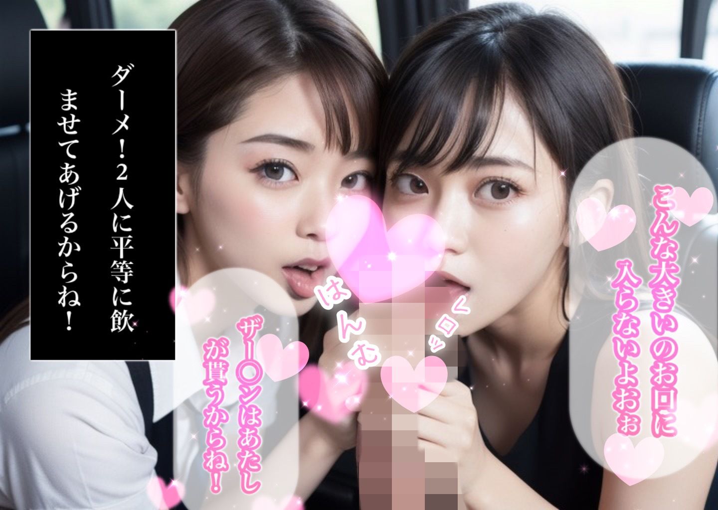 美少女JKたちと車内でヤリまくり！