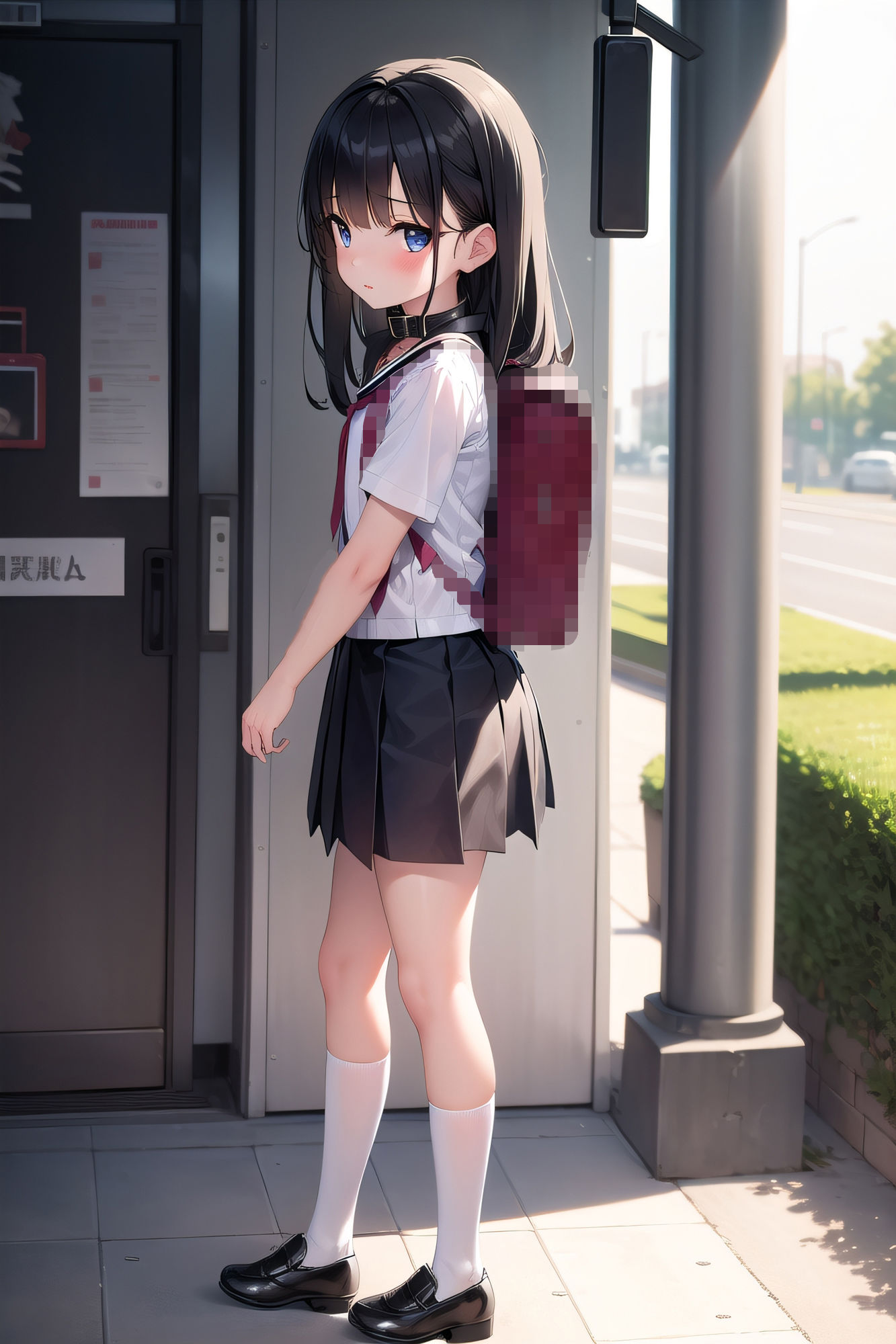 サンプル画像4:生意気なラ〇ドセル少女の調教(異世界同人事務所) [d_292198]